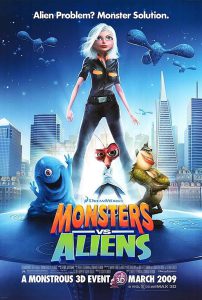 อนิเมะ Monsters vs. Aliens หนังการ์ตูน